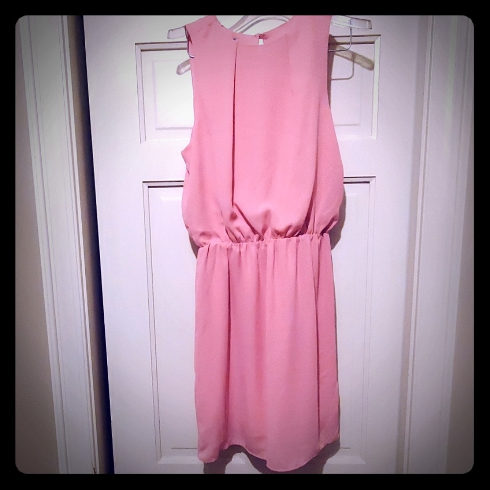 Pink sleeveless H&M dress size 4